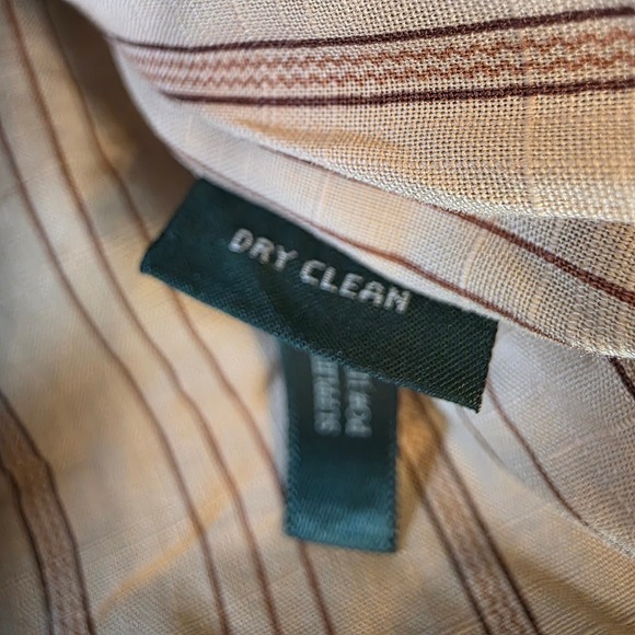 LRL Ralph Lauren Womens Tweed Vest Brown Plaid Angora Wool Blend Size S - Picture 5 of 7